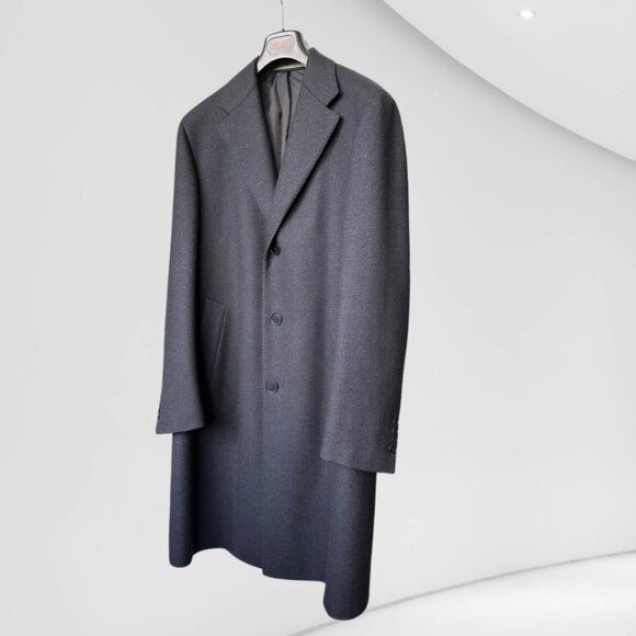 CANTARELLI Coat Wool 95% Cashmere 5% US 6R Made in Italy - Picture 6 of 11